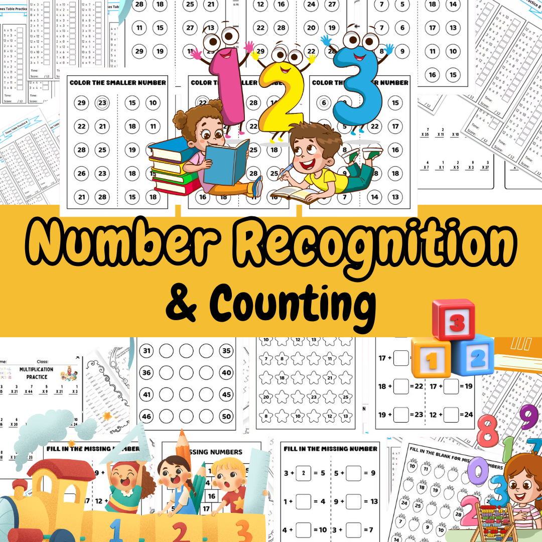 Kindergarten Math Bundle by Kimberly L.