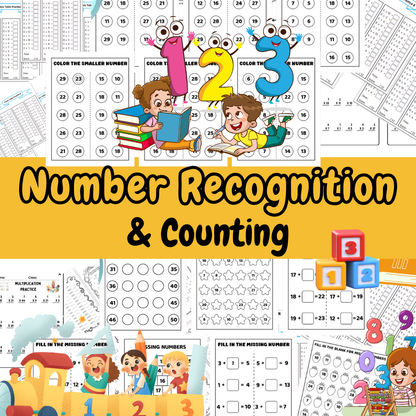 Kindergarten Math Bundle for Kids