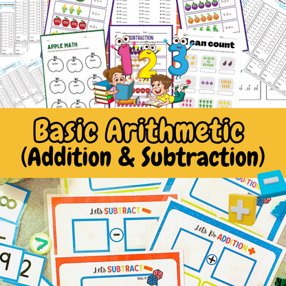 Kindergarten Math Bundle for Kids