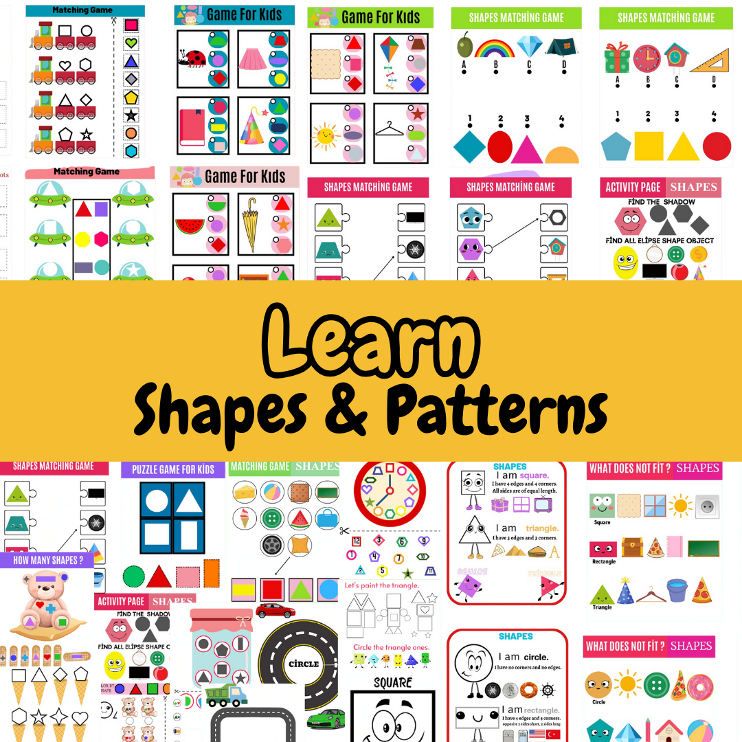 Kindergarten Math Bundle for Kids