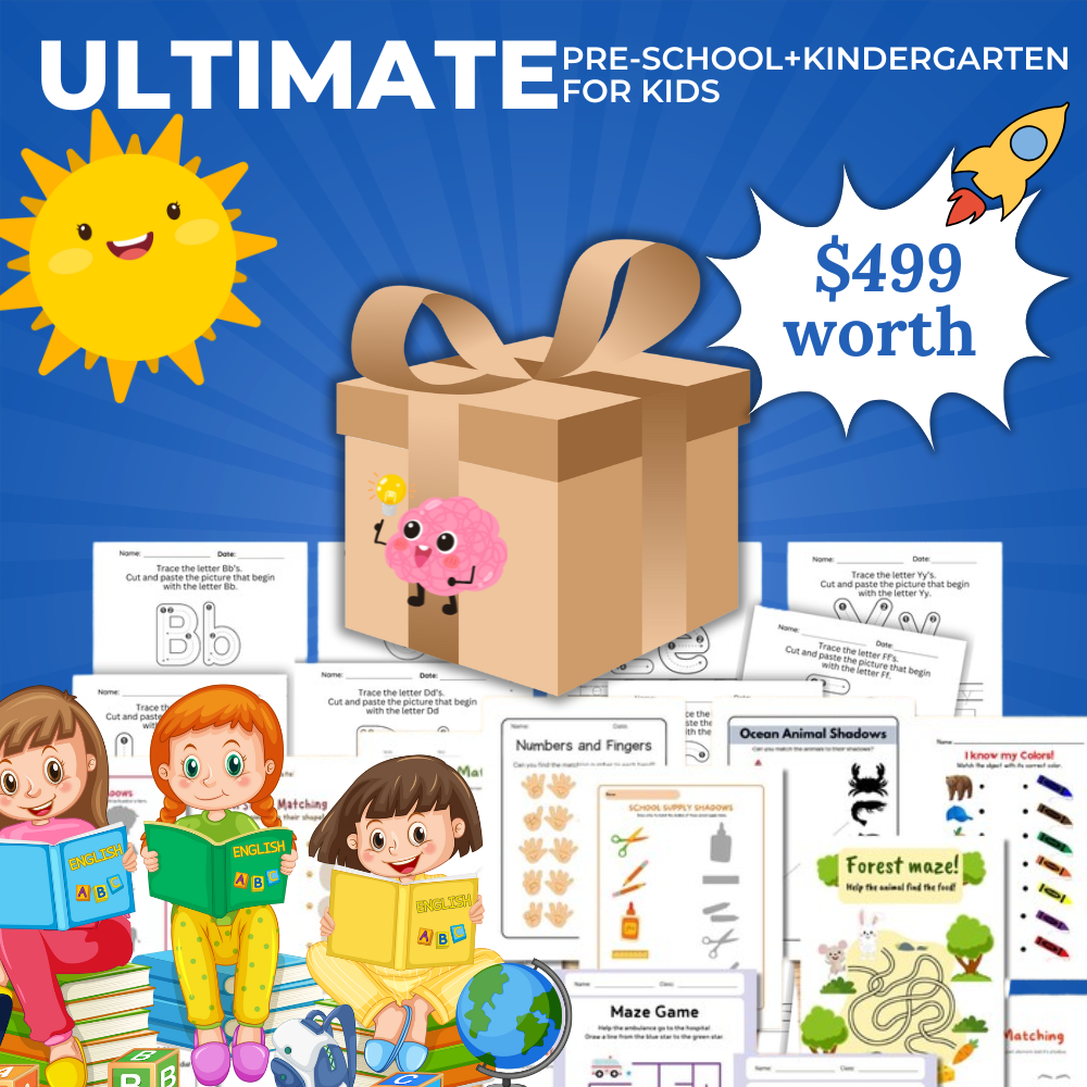 ULTIMATE PRE-SCHOOL+ KINDERGARTEN STUDIES FOR KIDS