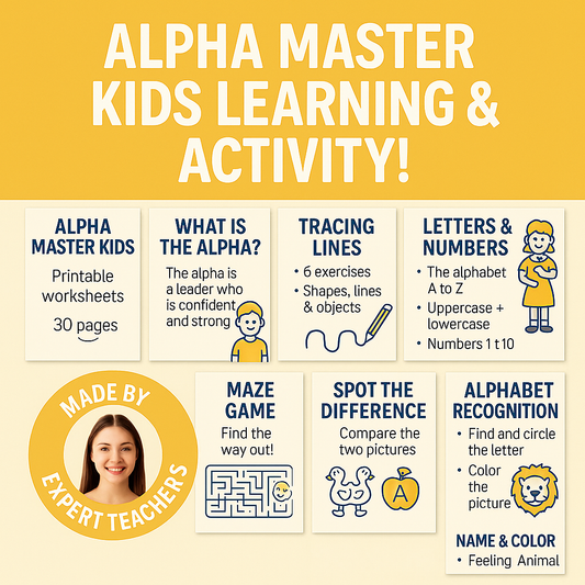 Alpha Master Kids Learning & Activity