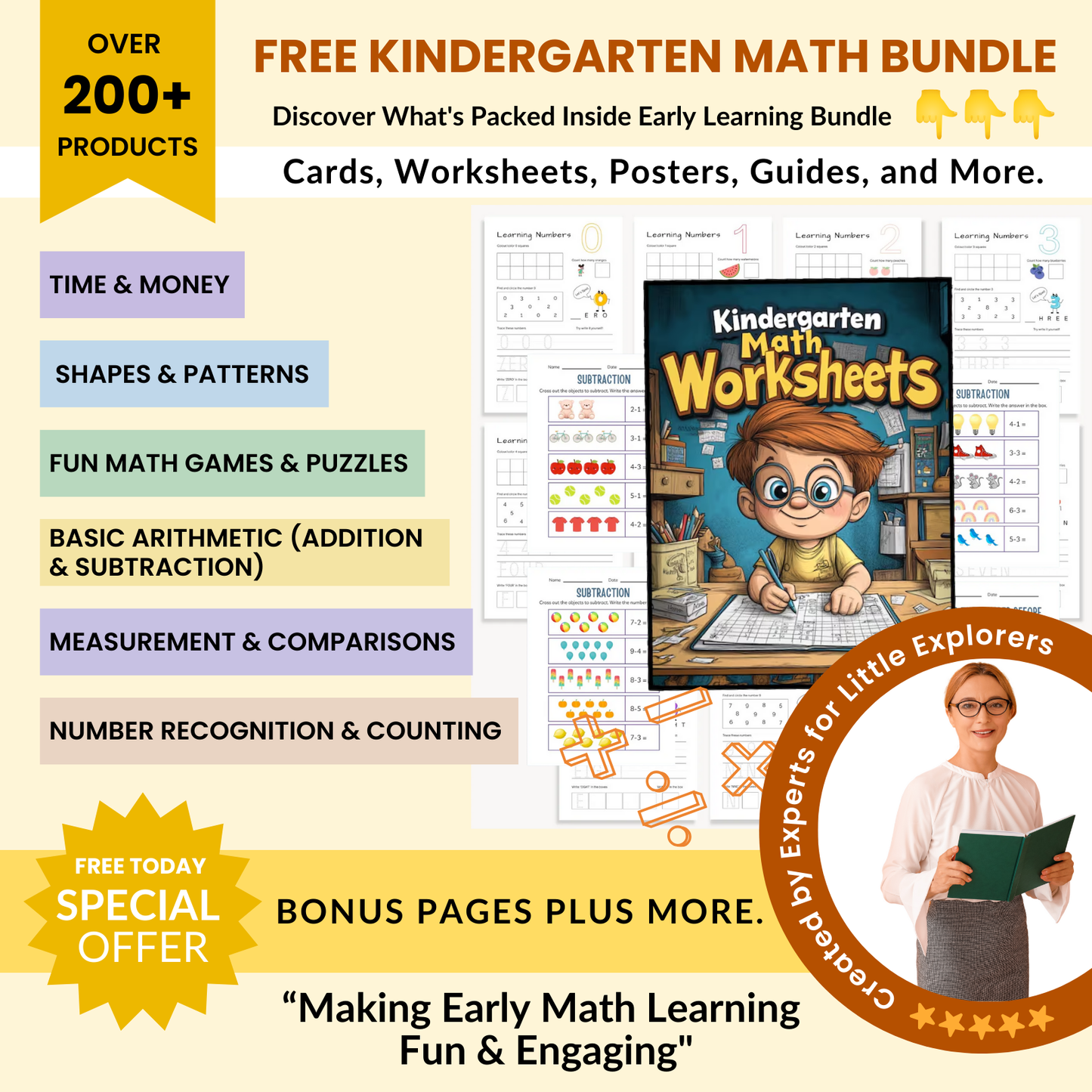 Kindergarten Math Bundle
