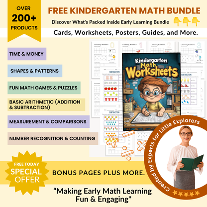 Kindergarten Math Bundle