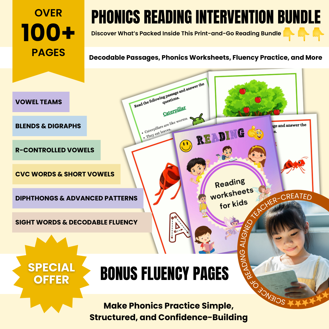 Phonics Reading Fun Bundle