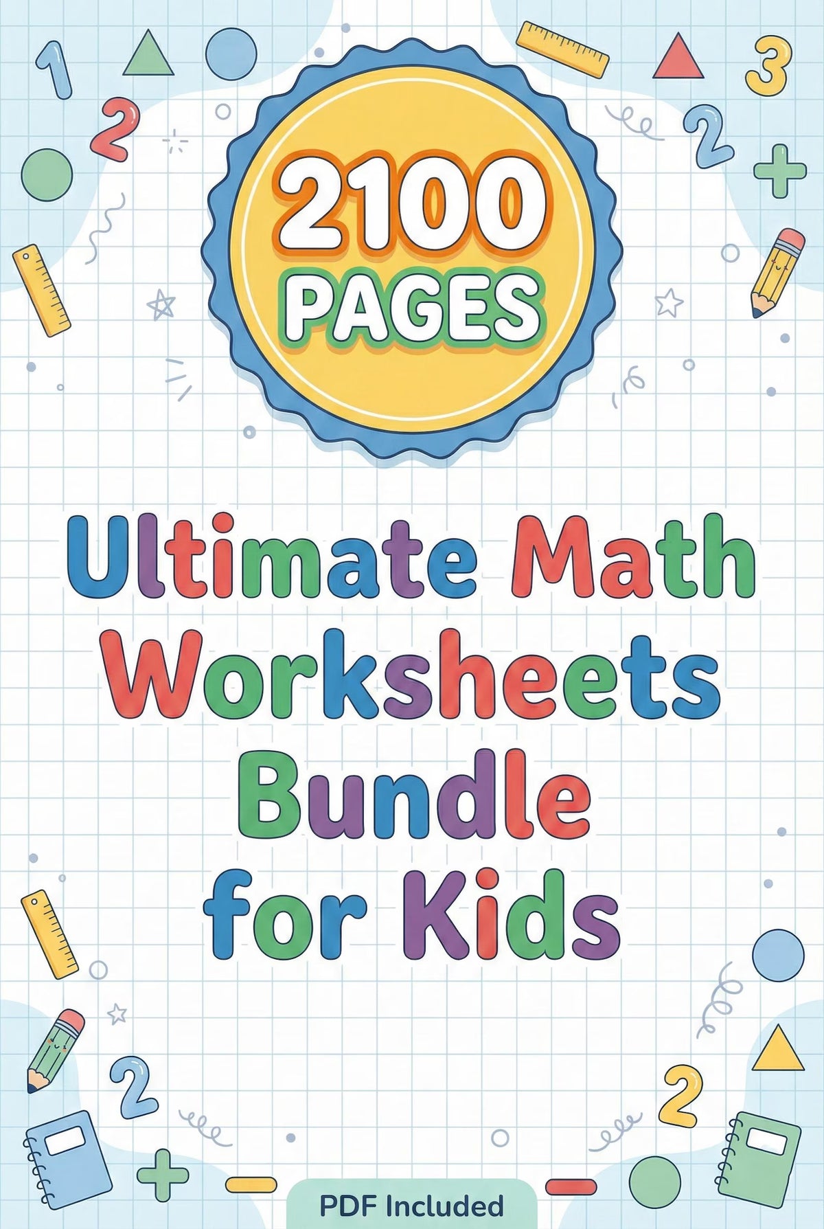 Math Worksheets Bundle for Kids – My Nerdy Tutor