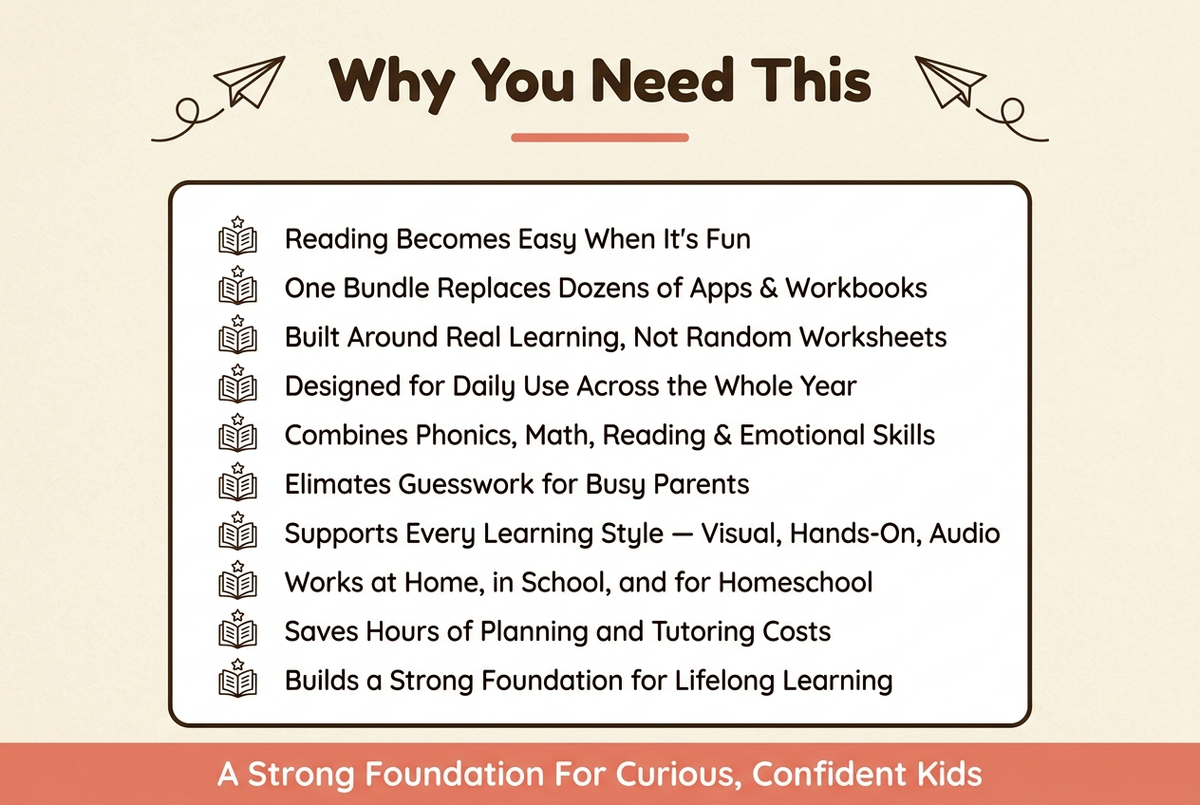 Kids Learning Guides - All in 1